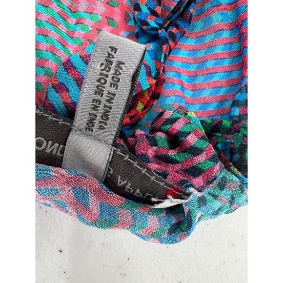 Anthro S Conditions Apply‎ Smocked Sheer Halter Top - Picture 8 of 10